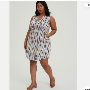 Zip front torrid dress
